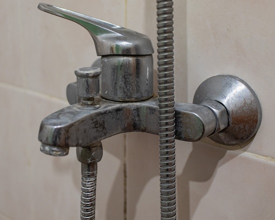 before faucet cleaning in bathroom for alley odd jobs